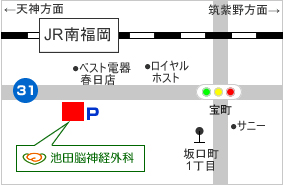 池田脳神経外科 地図